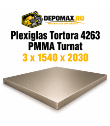 Plexiglas Tortora 4263 PMMA turnat 3 x 1540 x 2030 mm